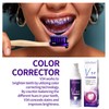 V34 Teeth Whitening, Colour Correction Toothpaste, Purple Toothpaste, Gum Removal,