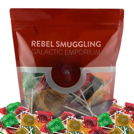 Orchard Apple Caramel Lollipops Bulk 6LB Bag by Rebel Smuggling Galactic Emporium