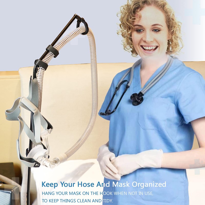 LONYEON CPAP Hose Holder - CPAP Hose Hanger for Bed