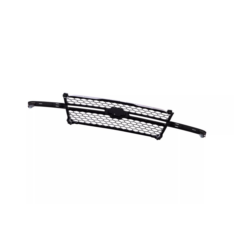 TopAlpha Chrome Honeycomb SS Style Front Grille Assembly For 03-07