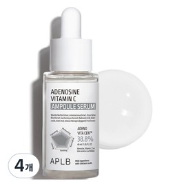 APLB Adenosine Vitamin C Ampoule Serum, 40ml, 4 pieces / APLB 아데노신 비타민C 앰플 세럼, 40ml, 4개