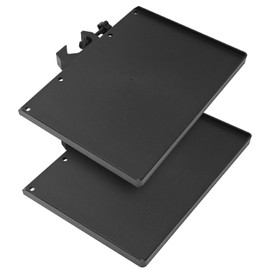 Saihisday Multi-Functional Phone Holder Microphone Stand Plastic Tray Live Broadcast Microphone Mic Rack Stand for Stage Live Streaming Concert Performance Singing Podcast 2Pcs