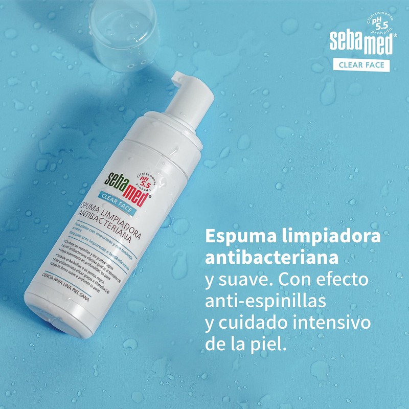 Seba Med Clear Face Espuma Limpiad 150 ml