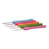 Pony Easy Grip, Easy Crochet, 5 Crochet Hooks Set 2.0-4.0