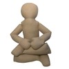 33” cloth jointed physical therapy doll