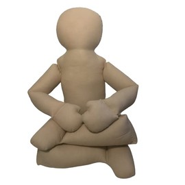 33” cloth jointed physical therapy doll