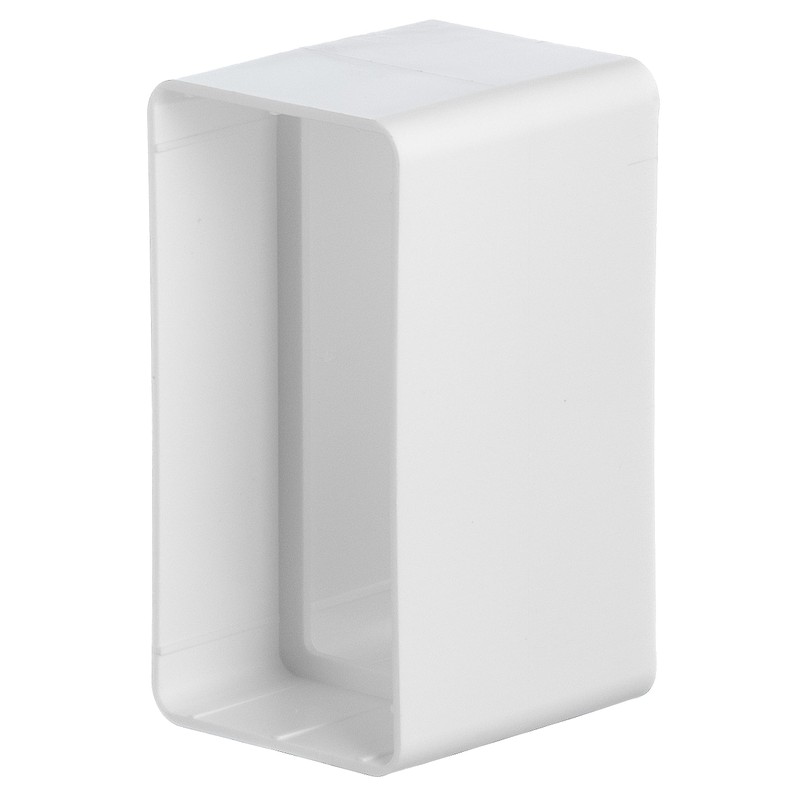 Steinberg14 White 220x55mm | 8x2 inch Flat Ducting Connector -