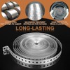AxiSculpt 2Pack Galvanized Pipe Hanger Strap Metal Pipe Strap 3/4-Inch