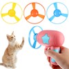 DOITOOL Helicopter Cat Toy ：1 Set of Flying Disc Saucer