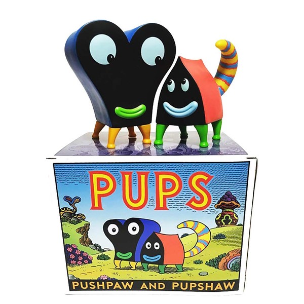 Press Pop Pupshaw and Pushpaw - Color Edition Designer Vinyl