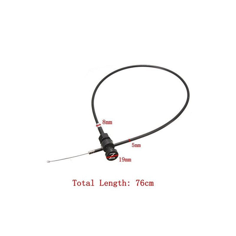 C-FUNN Push Pull Choke Cable Compatible with Yamaha PW50 PW80