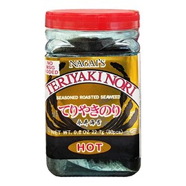 Nagai's Teriyaki Nori (Seasoned Roasted Seaweed) 80 Pieces 22.7g