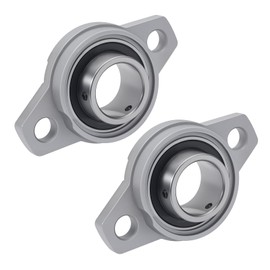 Pack of 2 Pillow Block Bearing Housing Bearing Flange Bearing Rhombic Flange Bearings Self-Aligning Pillow Block Ball Bearing Block Flange Bearing Ball Bearing Block (30 mm Inner Diameter)