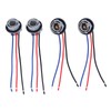 1157 LED Bulb Socket Plug, 4PCS Waterproof Turn Signal Brake