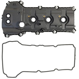 Forwinparts Left Side Engine Valve Cover with Gasket for Ford Explorer Flex Taurus Edge Transit-150 250 350 HD F-150 Lincoln MKX MKS MKZ MKT Continental 2011-2020 BR3Z6582R
