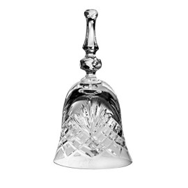 Barski - European Quality Glass - Hand Cut - Cut Crystal - Bell - 6.25"H
