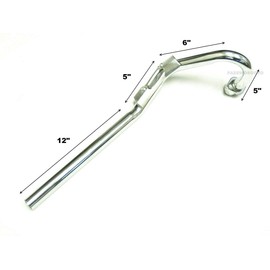 Replacement Muffler Exhaust Pipe for Dirt Bikes Compatible With Honda CRF50 XR50 SDG SSR 125cc And Their Clones, Exhaust Pipe Only