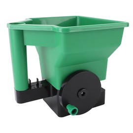JAOCDOEN Hand Spreader 3L Manual Small Labor Saving Handheld Lawn Garden Spreader for Fertilizer Salt Green