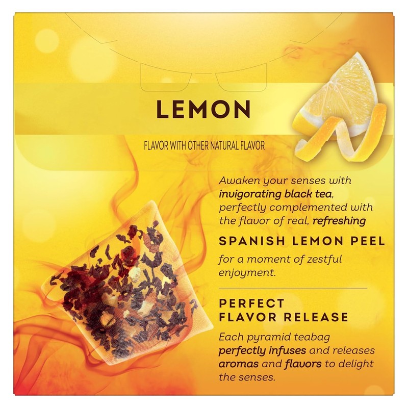 Lipton Peach Mango, Vanilla Caramel, & Lemon Black Tea 20