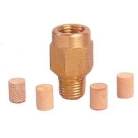 Sellerocity Compressor Gauge 3/8 Inch NPT Size Pressure Dampener & Spike Protector Snubber with 5 Filters 10, 20, 25, 30, 40 Micron