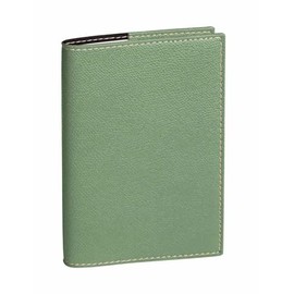 Quo Vadis - Collection: Club RANDONNEE - Calendar Year - Weekly Planner - 9 x 12.5 cm - French Edition - 13 Months December - Sage Green - Year 2023