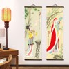 Traditional Chinese Gongbi Painting Wall Scrolls artwork, Four Beauties Art