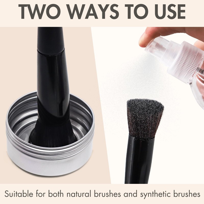 Embagol Makeup Brush Cleaner, Easily Remove Stubborn Makeup, Dirt &