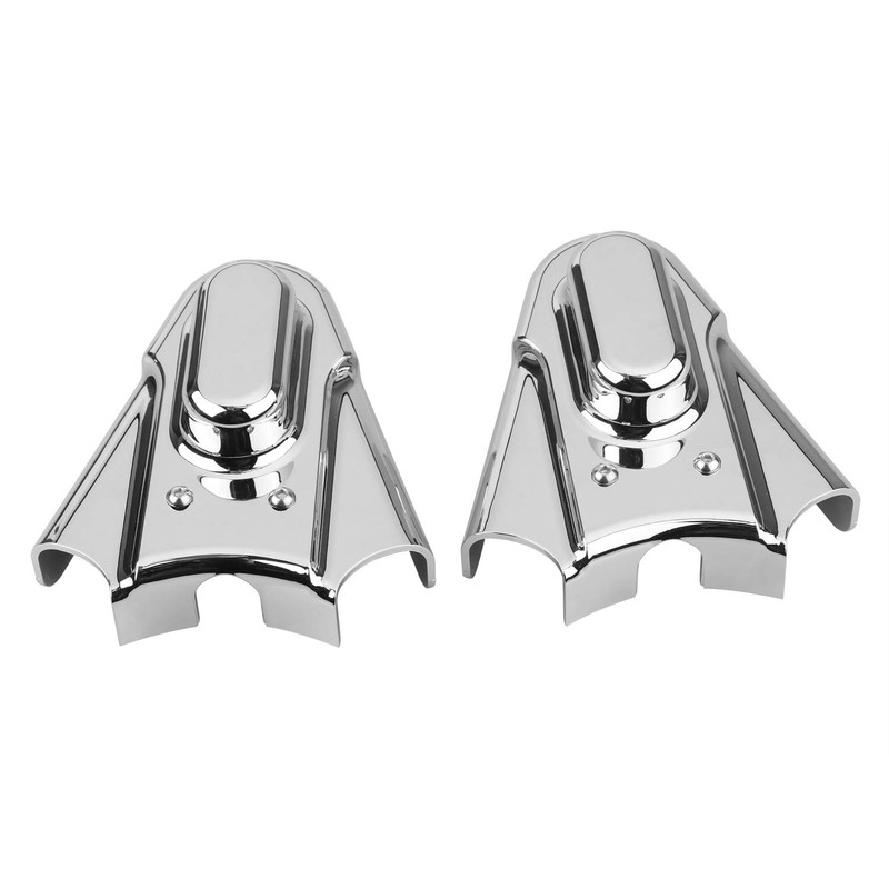 XMMT Chrome Rear Axle Phantom Covers for Harley Softail Standard