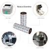 10 Rolls Desktop Thermal Transfer Ribbons -Enhanced Wax, 4.33" x
