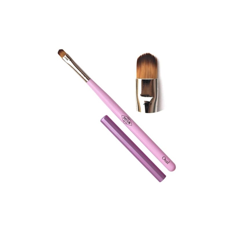 Zecca Nail Workshop Brush Gel Nail Nail Tool with Cap
