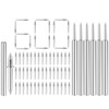 600PCS Krttwwx Double-Head Skirting Thread Seamless Nail, Double-Headed Nails, Invisible
