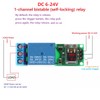 Youmile 2pcs DC 6-24V Low Pulse Trigger Board Bistable Self-Locking