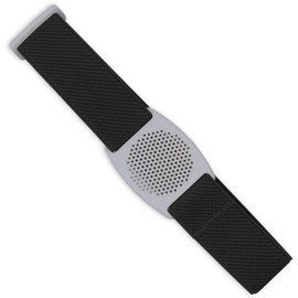 Diasticker® Freestyle Libre 2 – Fixation Strap | Flexible – Waterproof – Strong Hold | Sensor Protection, Fixation for Freestyle Libre Sensor | Grid: White (Medium: 25-35 cm, Black)