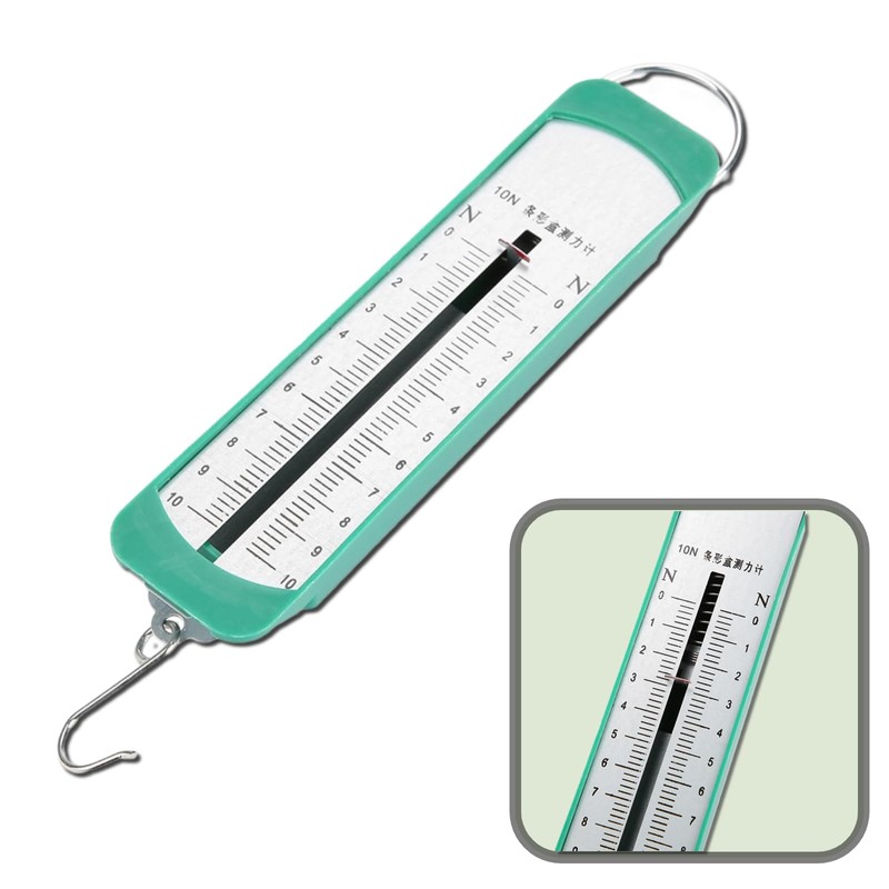 Dynamometer Newtons Force Meter Spring Scale, 10N Newtons Meter Spring