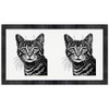 'Cat Portrait' Pet Feeding Mat (PM00020156)