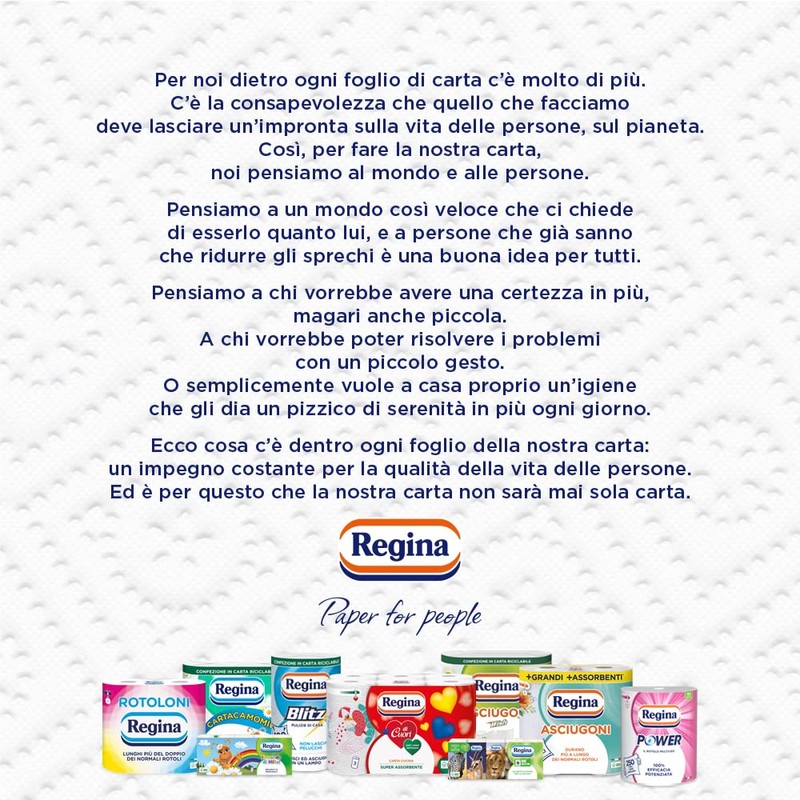 Regina Power Multi-Purpose Paper 250 Sheets 2 Ply Ideal for