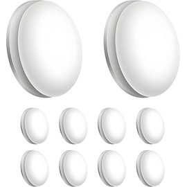 Shower Curtain Weights 10 Pairs, Magnetic Weights Round, Magnets for Curtains, Shower Curtain Magnet, Shower Curtain Magnets Bottom, Suitable for Curtains in Homes, Hotels, Accommodations etc. (White)