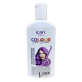 ican London Colour Your Dream Semi Permanent Hair Color 100ml (114-LAVENDER)