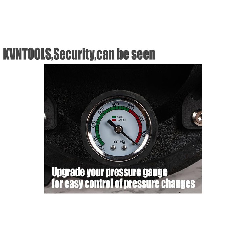 KVNTOOLS 2 Pack 880 lbs Load 8" Double Thickness Glass