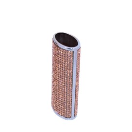 Bling Bedazzled Crystal Rhinestone Lighter Case Cover Sleeve (Champagne)