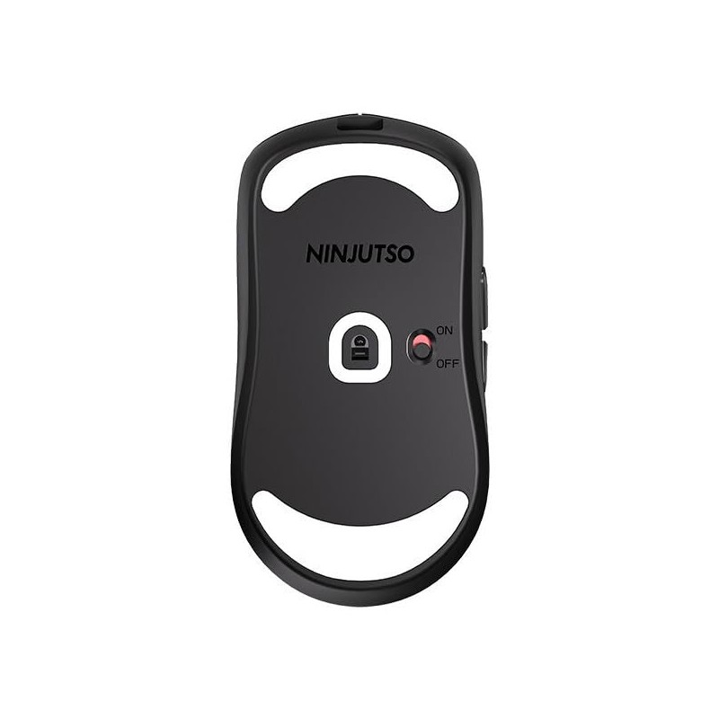 Ninjutso Sora Sora Nj-sora-v2-black Wireless Gaming Mouse, Lightweight, Optical, 7