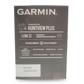 Garmin Huntview Plus, Preloaded microSD Cards with Hunting Management Units for Garmin Handheld GPS Devices, West Texas 2024