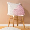 MAGMA Fluffy Hearts Decorative Cushion 40 x 35 cm White