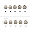 DollaTek 5pcs 26T 27T 28T 29T 30T Pinion Motor Combination
