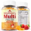Womens Multivitamin Gummy with Omega 3（DHA/EPA), Vitamin D3 K2, Calcium,