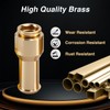 EVRBUL Upgraded Brass 2 Pcs Sunroof Water Drain Tube Hose