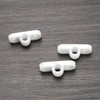 VGOL 10pcs Awning Mounting Pole Brackets White Awning Mounting Brackets