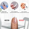 SHINETOUR Stainless Steel Nail Cuticle Pliers Pedicure Pliers Alicate Para