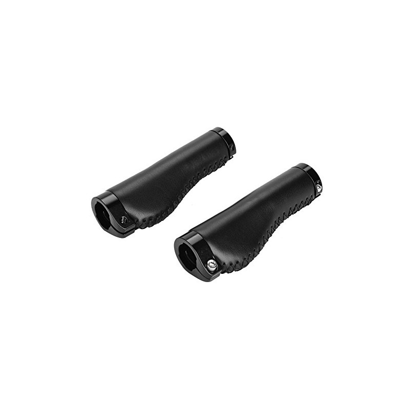 Bicycle Handle Grips, Bicycle Grip Cover, Bar Grips, PU Leather,