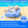 Mambobaby Baby Swim Float with Canopy & Tail Infant Pool